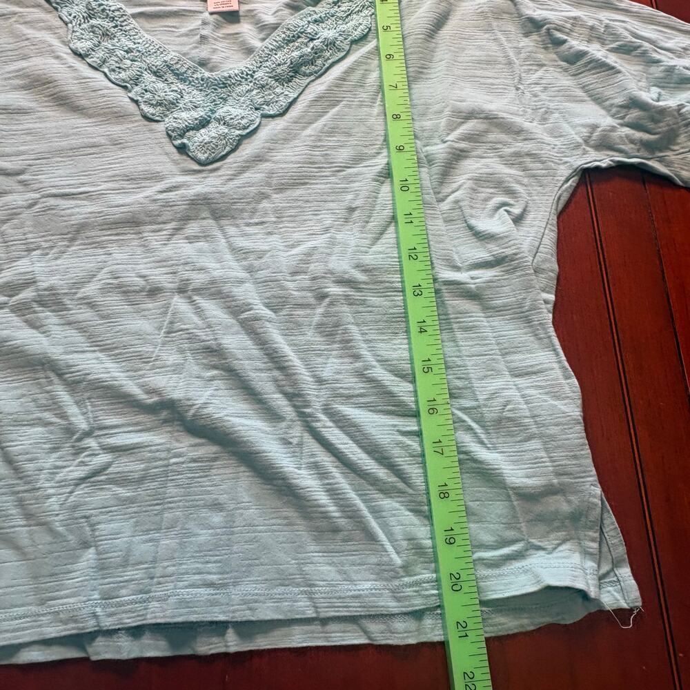 Ruby Rd Blue Top Size Medium - Picture 4 of 5